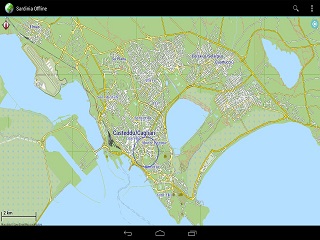 Cagliari mappa Google
