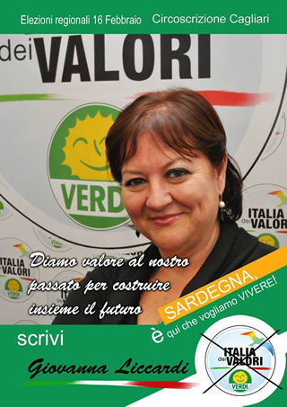 Giovanna Liccardi, IDV - Verdi