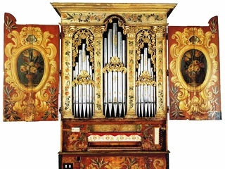 Organo | Galtellì, Parrocchiale SS Crocifisso | Fotografia: Pietro Paolo Pinna, Nuoro (Archivio Ilisso)
